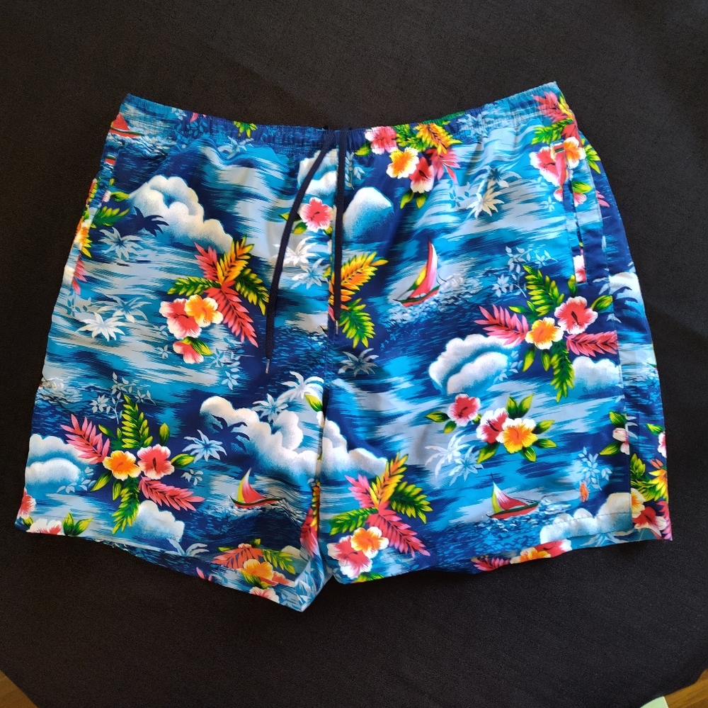 Polo sport Ralph Lauren men's swim trunks.